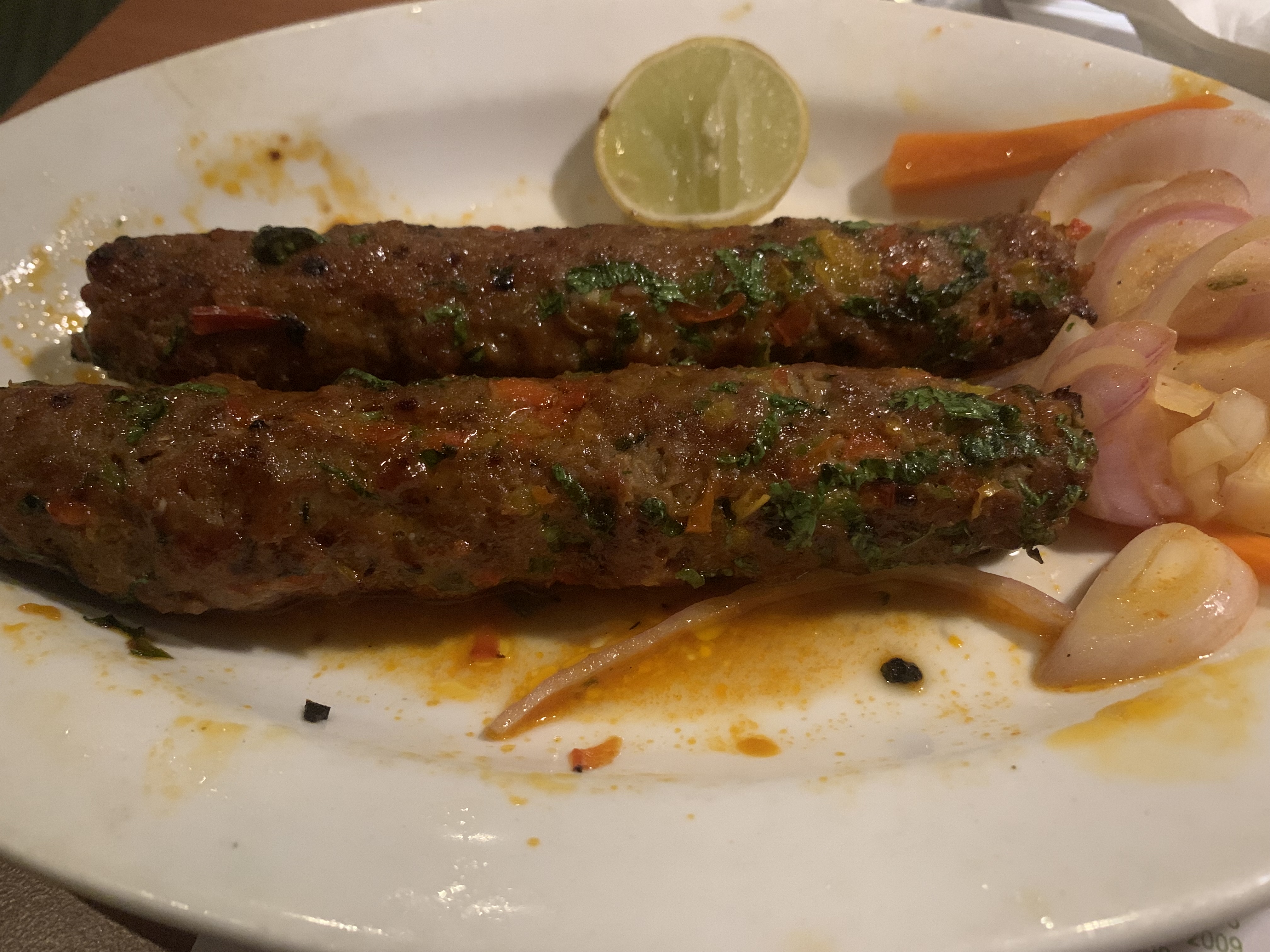 Mutton Seekh Kebab